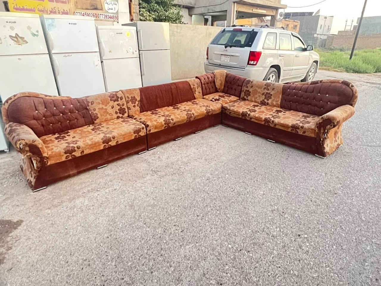 ديوان ١٠ مقعد ثكيل للبيع ضرر بس خرمشه بزون بالتجوات سعره ١٠٠ وبي مجال بسيط
ديالى منطقه سيف سعد بالخدمي مقابل محطه الكهرباء الجديده قرب جسر الغالبيه مقابل مكتب لمسات العماره للمقاولات
***********
***********
