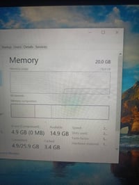 لابتوب لينوذو. كورi7جيل6 هارssd256 رامات20 حجم الشاشه14 كيبور ضوئي بصم...