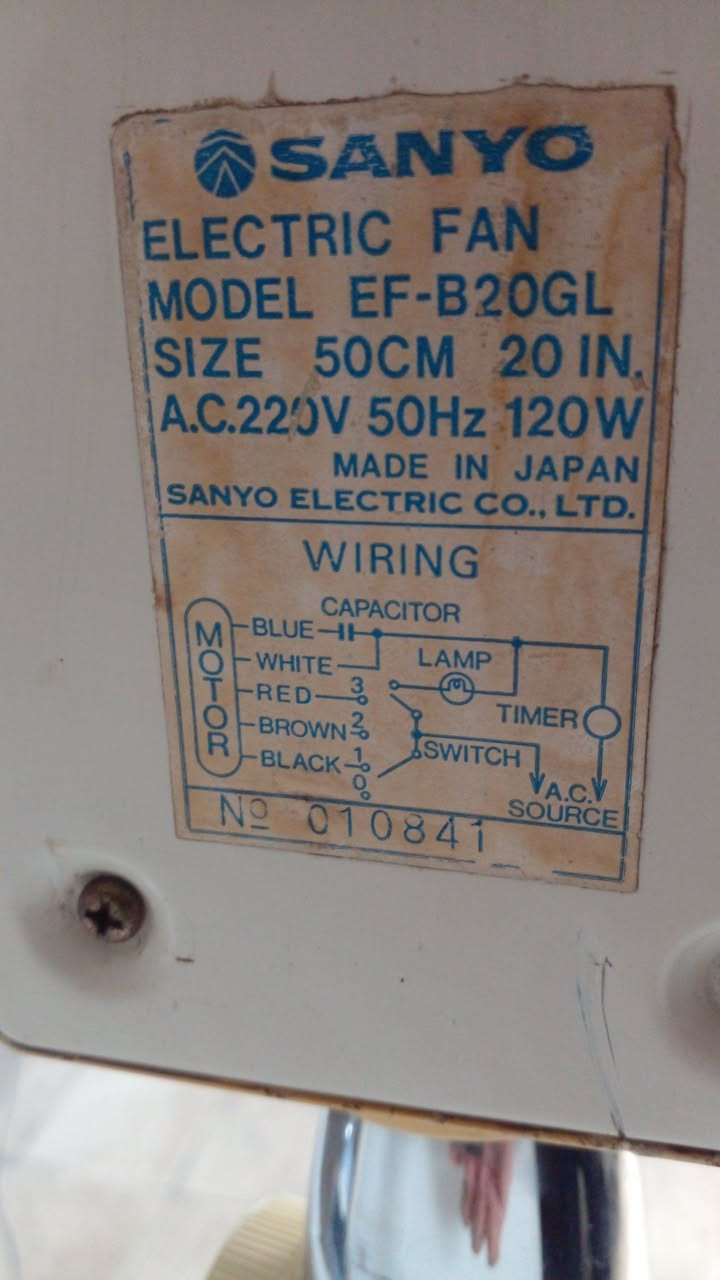 مروحة SANYO عمودية حجم  20 انج  نظافة عالية جدا سعر 175 الف بغداد


**إذا كنت صاحب هذا الإعلان وتريد حذفه لأي سبب، رجاءا أرسل رسالة إلى الدعم الفني**