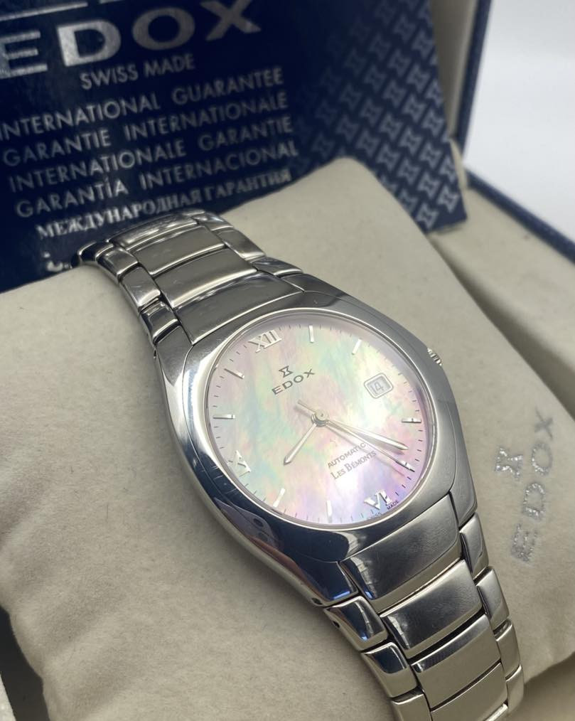 الجمال السويسري من 
EDOX
Les Bémonts
بمينا من الصدف الطبيعي 
اوتوماتيك بنحافة 7mm
قطر ٣٦ 
اساسية بالكامل 
نظافة مُمتازة 
ظهر كشف 
#edox


**إذا كنت صاحب هذا الإعلان وتريد حذفه لأي سبب، رجاءا أرسل رسالة إلى الدعم الفني**