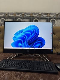 للبيع 🔥 كمبيوتر مكتبي الكل بالواحد HP All-in-One  ▪️ المعالج: Intel Co...