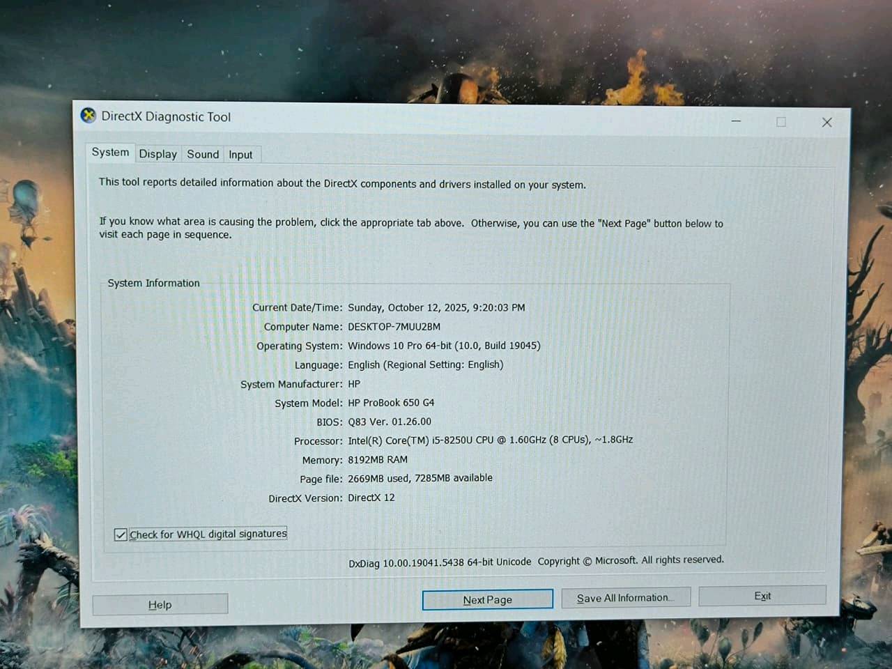 💻 HP ProBook 650 – جاهز للشغل والدراسة 💼🔥

⚙️ المواصفات:
• معالج Core i5 – الجيل الثامن (U) ⚡
• شاشة كبيرة 15.6 بوصة 👀
• رام 8GB DDR4 قابل للتطوير 🔧
• هارد 256GB SSD M.2 قابل للتطوير 🚀
• لون أنيق سلفر ✨

💰 السعر  260000 دينار فقط
🚚 يشمل التوصيل + الملحقات + الكارتون

📦 التغليف:
تغليف بابلز + ينحط داخل حقيبة + داخل كرتون لضمان وصوله بأمان 🔒📮

🎁 الملحقات:
ماوس 🖱️
ماوس باد 🎯
شاحن 🔌

📌 متوفر عدد: قطعتين فقط ⚠️
متوفر توصيل لكل العراق 🚚