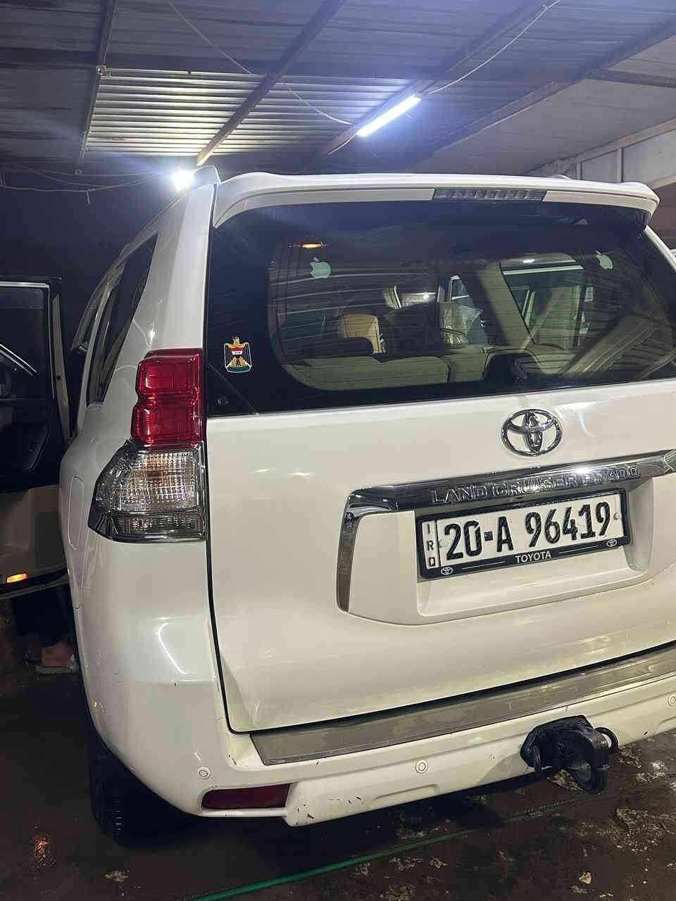 برادو البيع
موديل 2010
مواصفات اعتيادي
مكفولة كفالة عامة كير ومكينة 
السيارة خير من الله مثل ما موضح بل صورة 
السيارة اربع سلندر اقتصادية 
السعر 190 وبيهة مجال الشراي 
العنوان صلاح الدين دجيل 
الرقم ‏‪***********‬‏
