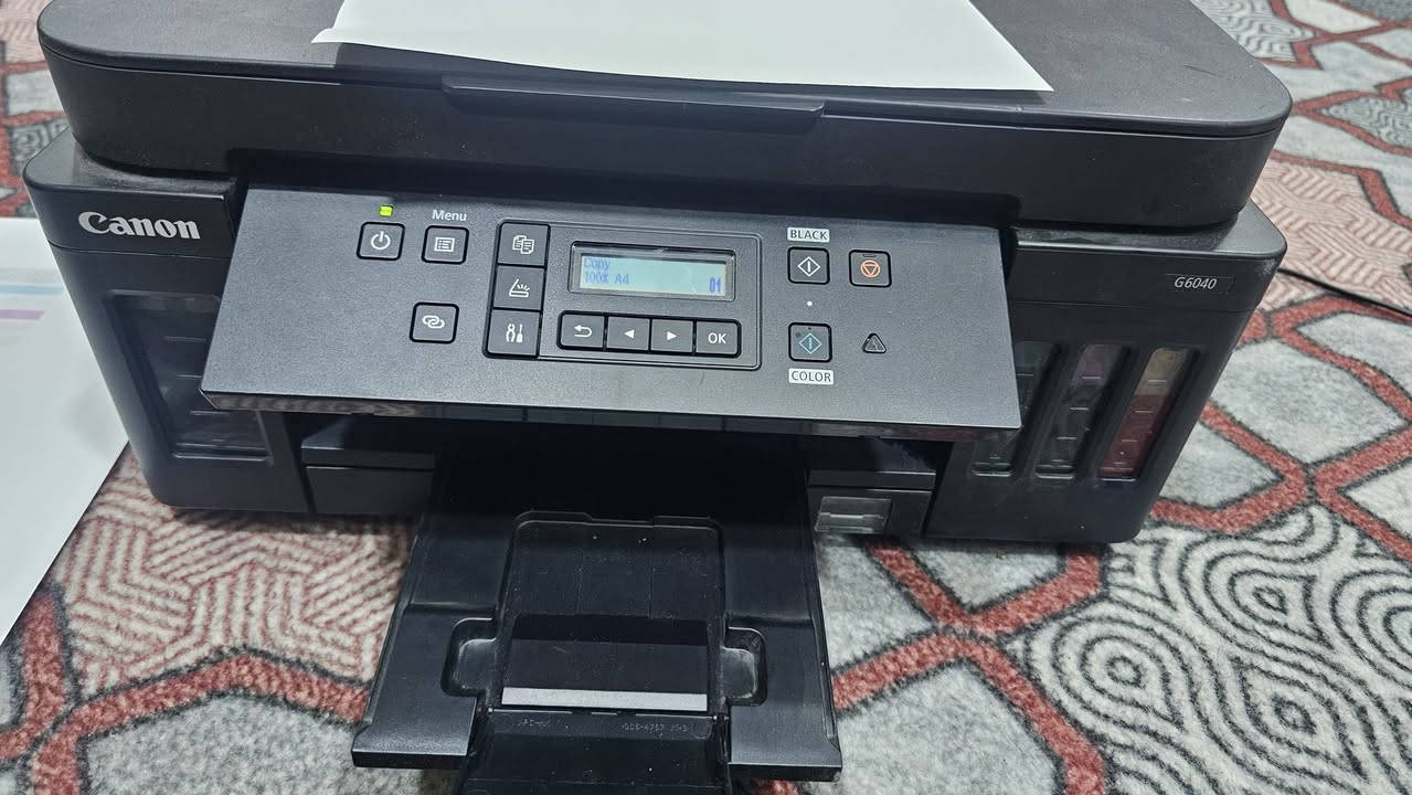 السلام عليكم
طــــابعة كانون canon G6040
حقن خارجي عدادها 3الاف بعدهي ع وضع السركة 
سكنــر واستنساخ وطباعة 
ملون وعادي 
وايفاي من الموبايل مباشر 
طباعة وجهين تلقائي للملازم  
تسحب صور  بدقة  4800×2400
 طابعة عملية وخدمية جدا
  مجرين للورق خلفي وامامي 
بقية التفاصيل بالصور 
خدمية للملازم والطلاب والمكاتب والاستخدام الشخصي والدوائر الحكومية 

السعر 190 توصيل متوفر لكل المحافظات


**إذا كنت صاحب هذا الإعلان وتريد حذفه لأي سبب، رجاءا أرسل رسالة إلى الدعم الفني**