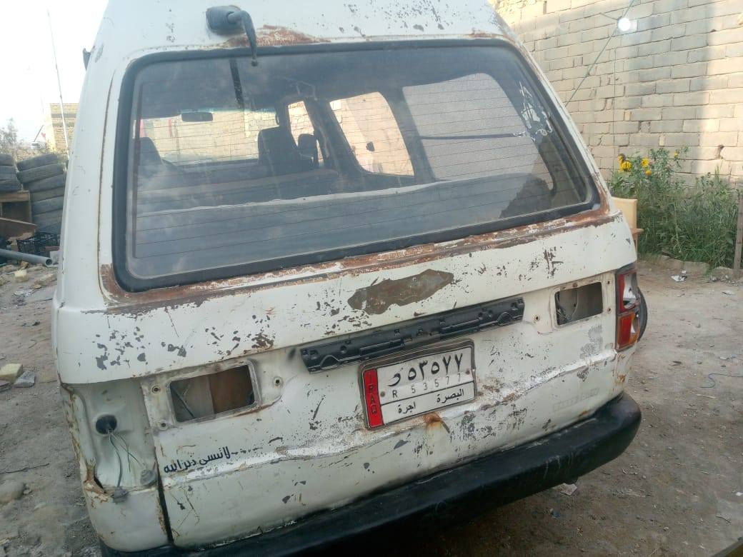 تيوتا باص موديل 1995 رقم بصره ألماني مكينه كير حلوات اوتماتيك مكاني ناصريه الاتصال *********** سعر 20 وبي مجال قليل
