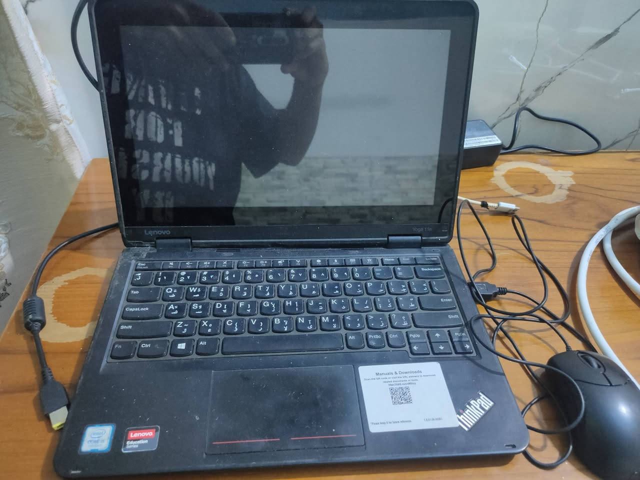لابتوب لينوڤو ذاكرة 256 رام 8 معالج ssd كور أي 5 الجيل الـ7 ويندوز10+11 بس الـ11 حاذفه باقي بس الـ10 لابتوب شاشه لمس بيها ضرر بسيط مأشر علي بالفتح والسد مثل ما واضح بالصورة الكسر ملحقاتها
1-جنطه
2-ماوس
3-شاحنه 90 واط 
السعرررررر 200 ودخلي خاص اذا شراي ونتراهم مو شراي لاتدخل رجائاً🌹..


**إذا كنت صاحب هذا الإعلان وتريد حذفه لأي سبب، رجاءا أرسل رسالة إلى الدعم الفني**