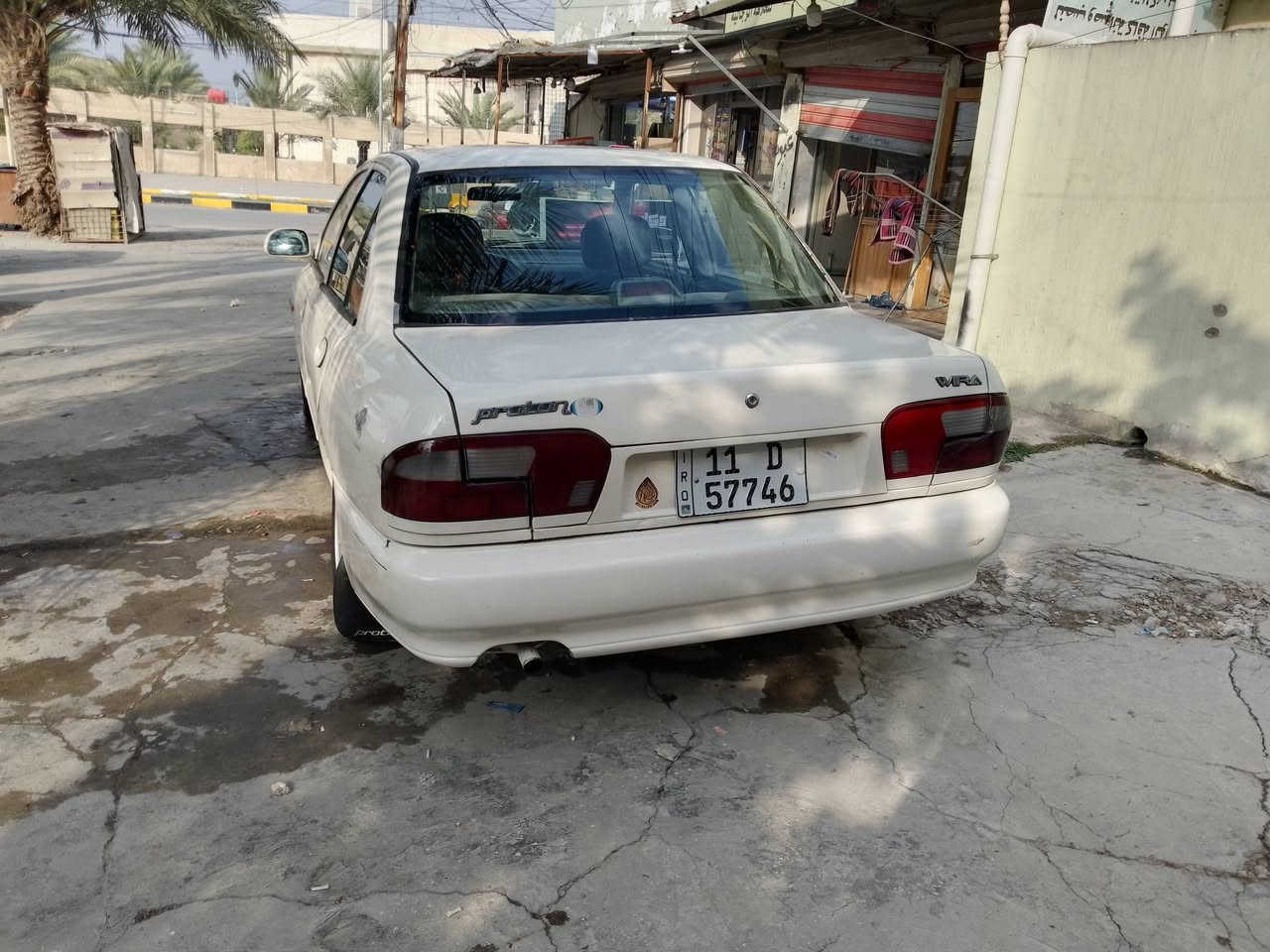 السلام عليكم بروتون موديل 2004 رقم انكليزي بسمي كير مكينه خير من الله تخم تاير صدر امامي خلفي السياره بيه قطع صبغ ابيعه حزام مصبوغه الستفسار  السعر50 وبيه مجال قليل حك الجيه ؟***********/***********علي ابو سيف
