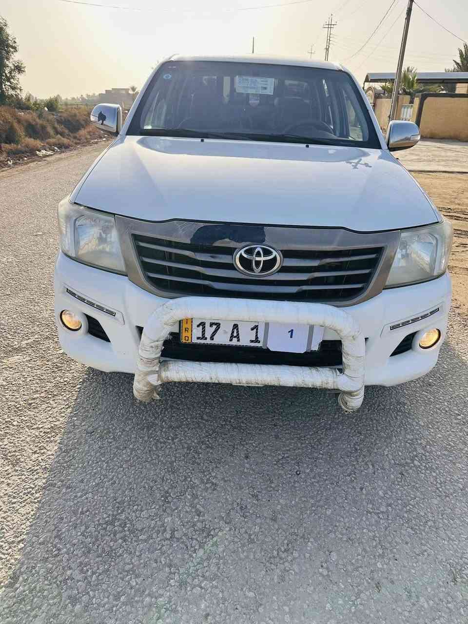 بيكم هايلوكس موديل 2015
كويتي شاصي19
كير اوتوماتيك 
كير محرك تبريد مكينه كفاله عامه 
تخم تاير شواصي مكفولات بلادي 
دوخل نظيفه سياره حلو مال جناي
شباج +يدات ذهبيات 
ترهم مراوس بيكم فقط من العشرين للخمسه وعشرين
مكان الديوانية الحمزه الشرقي 
للتصال ***********
للتصال***********
