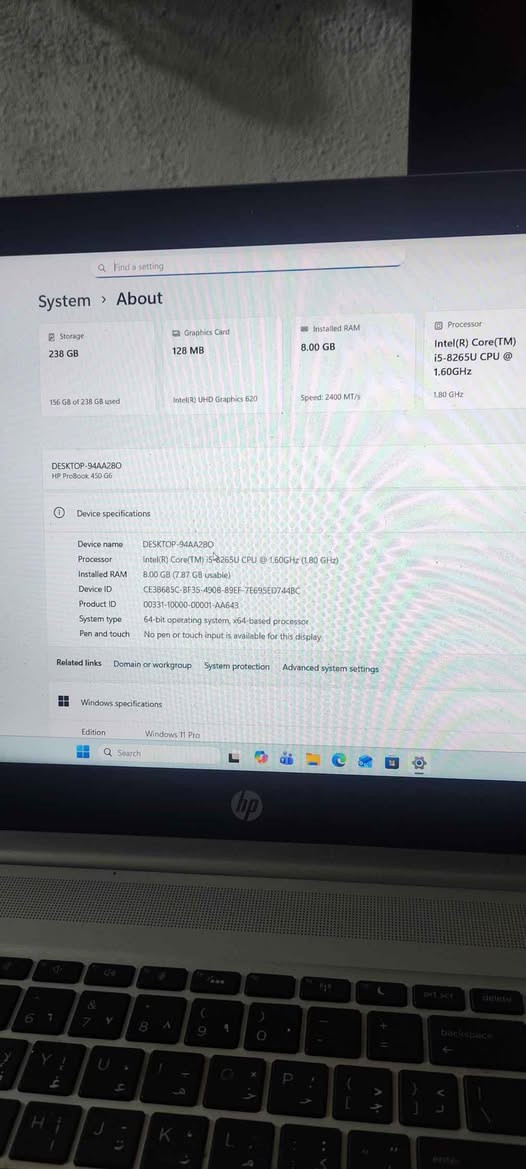 📢 للبيع: منظومة صيدلية متكاملة (لابتوب + برنامج المربع + باركود) 💊
 * لابتوب HP ProBook 450 G6: معالج Core i5 (الجيل الثامن)، رام 8GB، هارد SSD سريع (256GB)، نظام Windows 11. الجهاز نظيف جداً وأدائه ممتاز للمنظومات.
 * قارئ باركود VAN GOLD: شبكي (2D) سريع وعملي جداً.
 * برنامج المربع للصيدليات (الإصدار السابع): النسخة الأصلية (مرفق وصل الشراء).
💰 السعر النهائي: 850,000 دينار عراقي فقط!
(فرصة ممتازة: سعر البرنامج والباركود وحدهم بالوصل الأصلي يقارب المليون دينار بدون اللابتوب).

📍 المكان: بغداد - بغداد الجديدة 
📞 للتواصل والاستفسار: *********** بغداد, العراق
