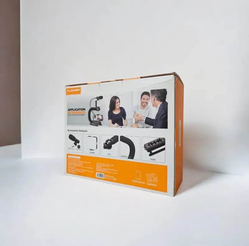 مجموعة تثبيت وتصوير الفيديو المحمولة Plokama PK-777.
صُممت هذه المجموعة خصيصًا لصناع المحتوى، والمدونين (Vloggers)، والمحترفين لتحسين تجربة تصوير الفيديو عبر الهاتف المحمول أو الكاميرا.

تتضمن هذه المجموعة الشاملة الأدوات التالية:

مثبت يدوي (U-Grip): ذراع بتصميم مريح على شكل “ULC” يقلل من الاهتزازات ويوفر ثباتًا ونعومة في التصوير، خاصة عند التصوير من زوايا منخفضة أو أثناء الحركة.
إضاءة LED: كشاف لتوفير إضاءة إضافية، وهو مفيد جدًا في ظروف الإضاءة الضعيفة.
ميكروفون: ميكروفون اتجاهي عالي الحساسية لالتقاط صوت نقي وواضح.
حامل هاتف عالمي: مشبك قابل للتعديل يتوافق مع معظم أحجام الهواتف الذكية.
ريموت كنترول: وحدة تحكم عن بعد تعمل عبر البلوتوث لتشغيل الكاميرا أو الإضاءة لاسلكيًا. حلة, بابل


**إذا كنت صاحب هذا الإعلان وتريد حذفه لأي سبب، رجاءا أرسل رسالة إلى الدعم الفني**