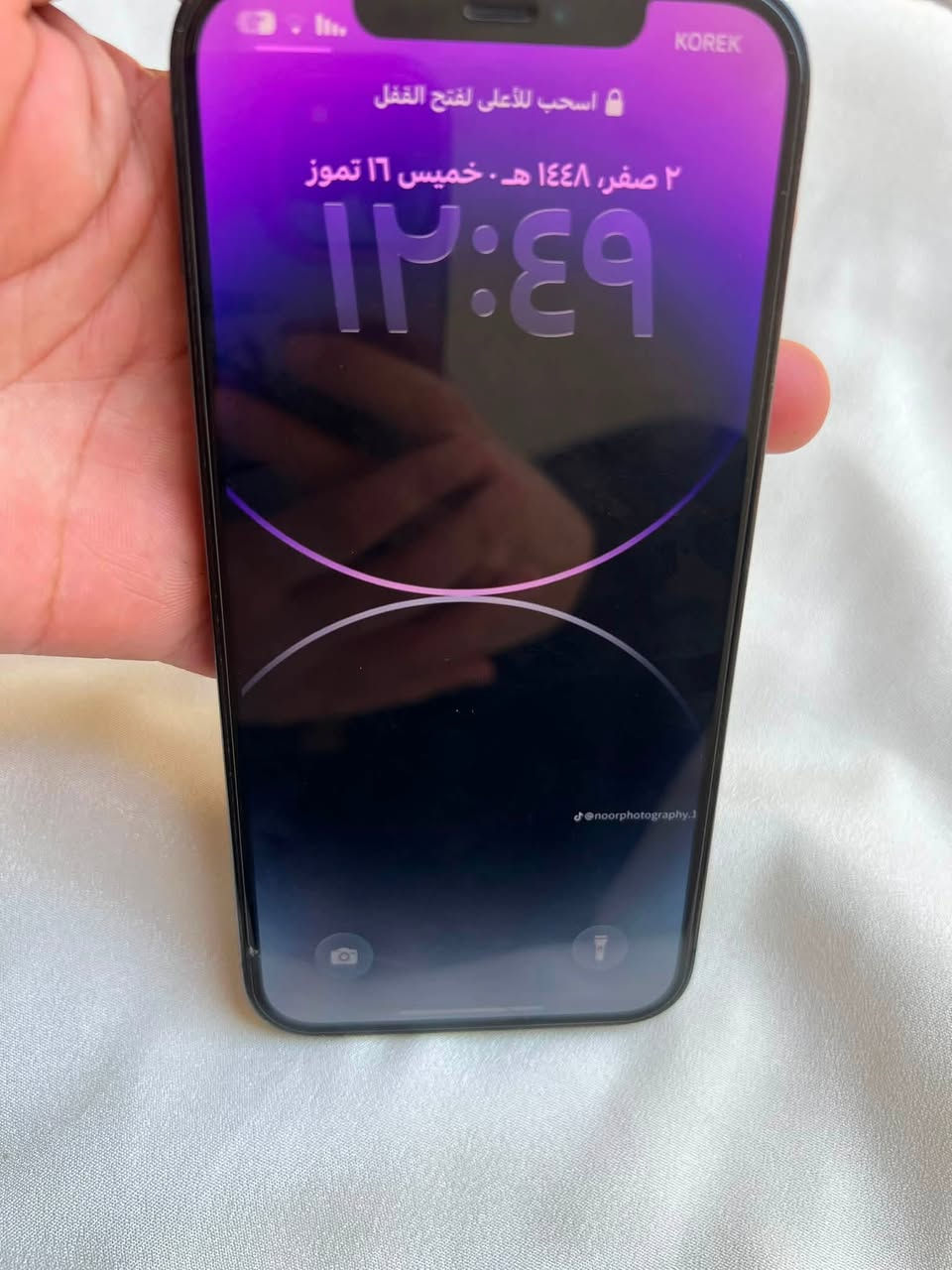 آيفون ١٢ برو ماكس نضيف السعر ٤٥٠ ***********
