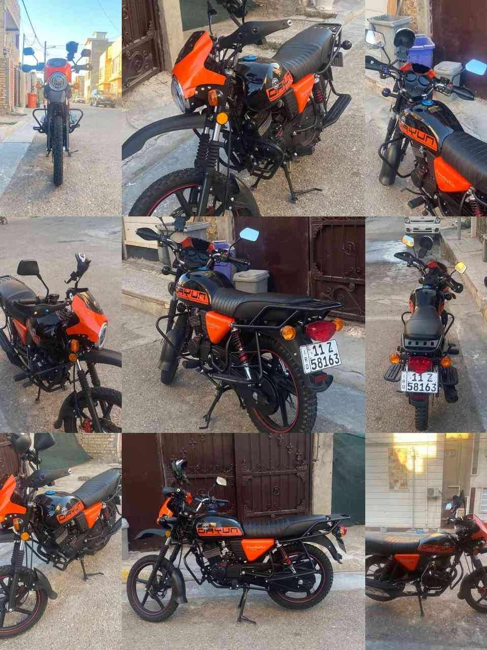 دراجه للبيع دايوان الوان أصولي اوراقه وسنويه ومرقمه السعر 3500واوقهه مع السنوبه كامله موقع بغداد حي البساتين سبع ابكار ***********
