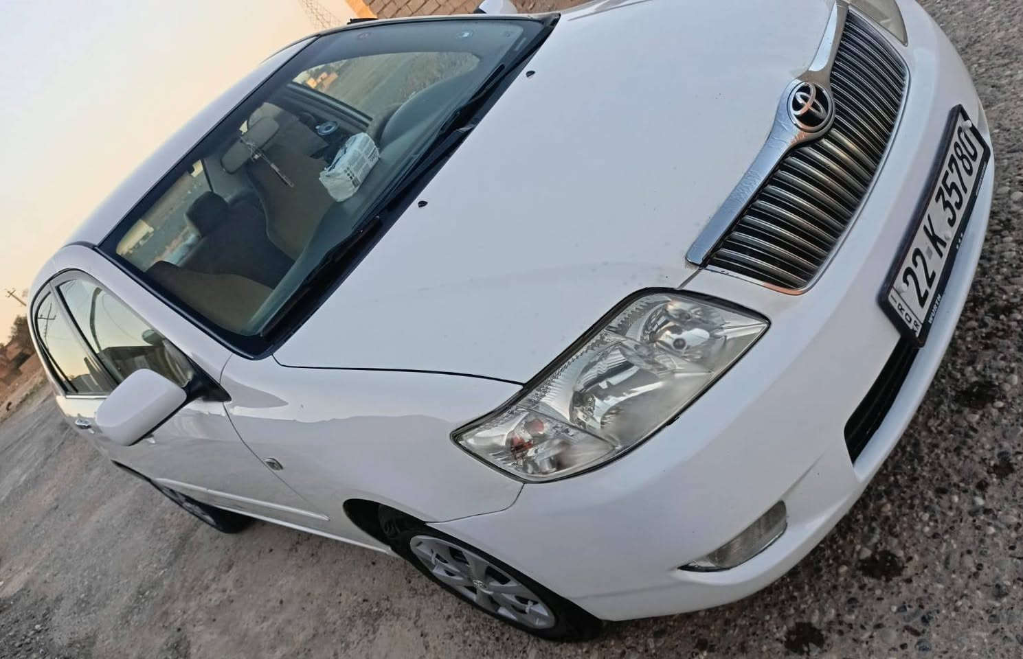 كورلا بيكاتشو موديل2006رقم أربيل  محرك1600
گیر محرك تبريد صدر تايرات كله تمام
 السياره ظررها الجاملغ او بونيد

مكان السيارة بيجي
***********
