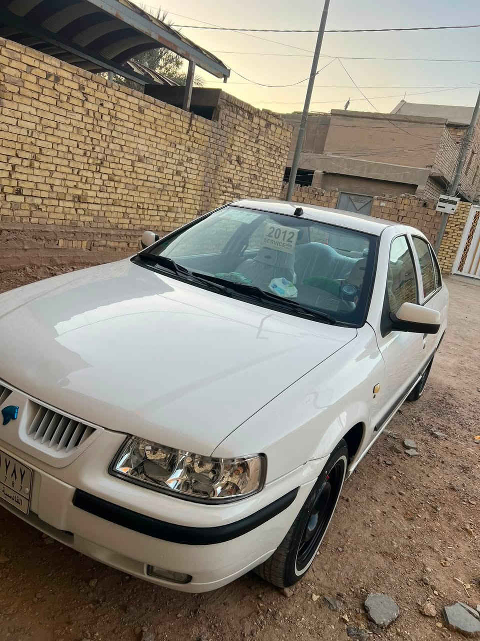 سلام عليكم سمند ٢٠١٢ مكينه وكير وحداديه مكفولات تبريد ثلج سياره جاهزه مال جناي لسعر ٤٣الاتصال ***********
