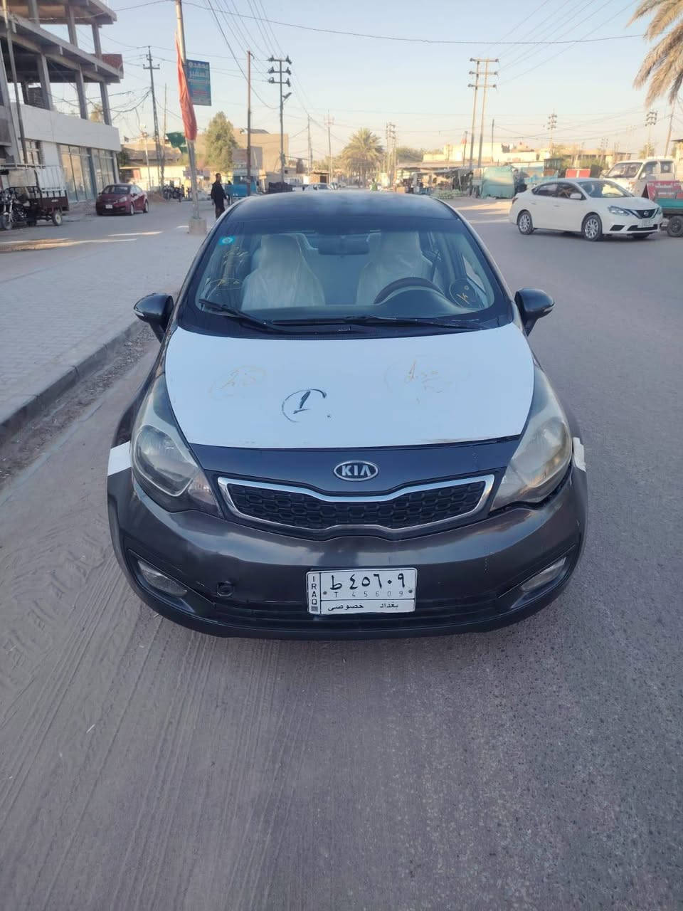 سلام علیکم مكلف بالنشر 
كيا ريو موديل 2016 خليجي
1600 قطرتين مكينه وكير وحداديه مكفولات بس دبلات لوره مستحقه سياره نضيفه رقم بغداد سنويه لل 29 تحويل ثاني يوم تحكم استيرن اشاير بالمري نضام ايكو تخم سماعات مضخم  تخم تاير جديد سياره خير من لله بيها 3 قطع صبغ ترايك وين يعجبك تخم تاير جديد ويل عادي سلفري السعر 70 وبيها مجال قليل اخوان مكلف بالنشر مكانها نجف لا استفسار ***********
