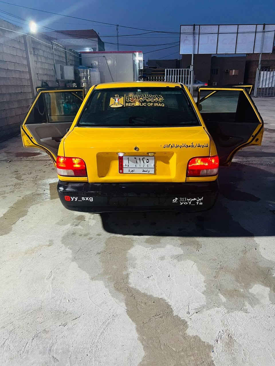 السلام عليكم
سياره سايبه للبيع المستعجل
سياره كامله من كلشي أي نقص ما بيها موديل 2014 رقم واسط مشروع وطني  بأسمي أخوان شرط الي يشتري يحول مصفره غرامات
مكينه وكير كيا برايد نضيفه كلش اخذتها كسر كارتون
تبريد محور فريز ياباني وكمبريسر كوري راوتري شرط كل 5 دقايق يفصل من البروده
تخم تاير ابو الخطه جديد
وباتري صار اقل الاسبوع من بدلته
 كهربائيات السياره كلها بلادي  وكلشي شغال
سياره مصبوغه حزام صبغ درجه اولى للجماليه كفاله من الضربه والحادث وأي ضرر
 برانكيتها والهلالات بيهن تصليحات مشتغلها بأيدي بليت ثقيل تفصال مال جناي  سياره احلى من الصوره بهواي مكان السياره الكوت رقم التليفون *********** 
سعرها _33 ورقه  وبيها مجال  رجائا المو شراي لا يتعبني
