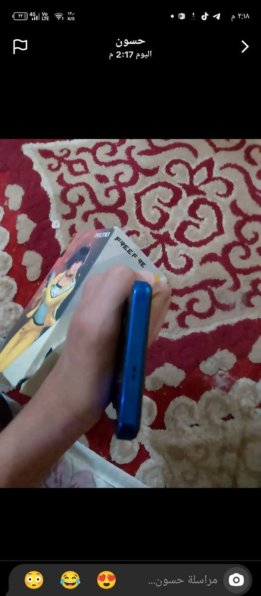 سلام عليكم جهاز تكنو بوفو 5 ذاكره 256 رام 8+8 بطارية 6000 شحن 45 واط بس بي كسر بل شاشه موضح امامك ملحقاتا كامله كارتون شاحنه سعر 110 وبي مجال او مراوس بيباد 7


**إذا كنت صاحب هذا الإعلان وتريد حذفه لأي سبب، رجاءا أرسل رسالة إلى الدعم الفني**