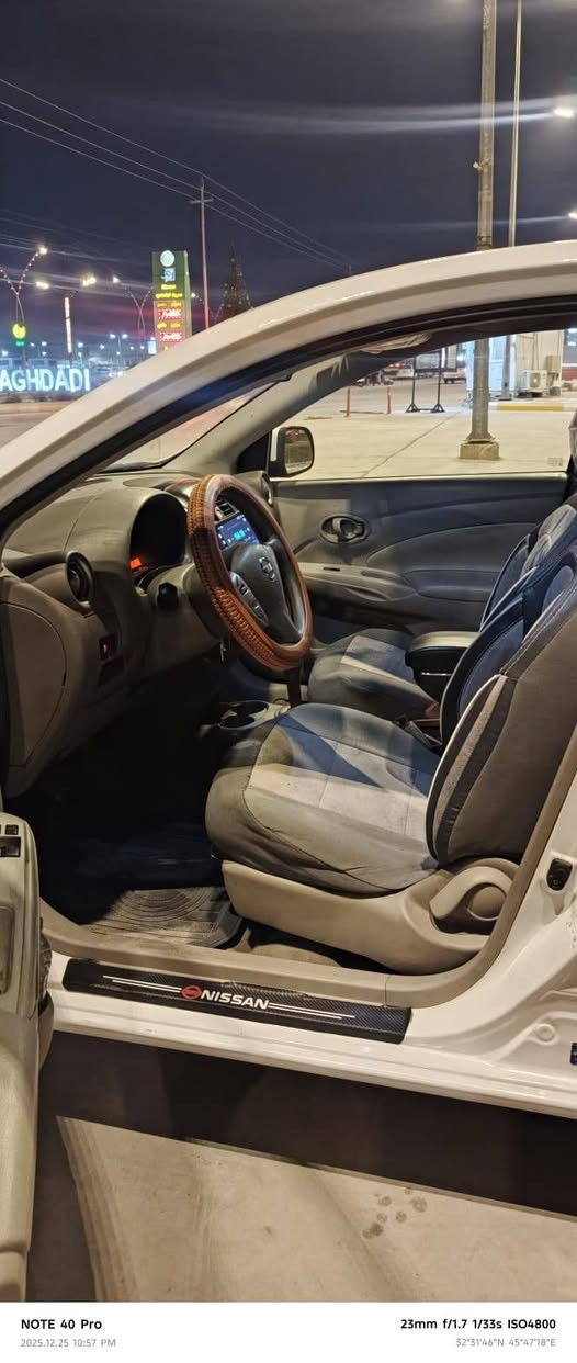 سني نيسان هندي بليته زركه  موديل 2020 سيارة مكفوله كفاله عامه رقم بغداد نكليزي. سنويه جديده تحويل ثاني يوم  سياره جاهزه خير من الله وبلخير علي ياخذه
تخم تأتر شاشه كبيره  جي بي اس  سونر مرفوق بلمنسور. السعر ((120))
التواصل اتصال او وتساب 
***********
مكان السياره كوت واسط 
مركز المدينة
