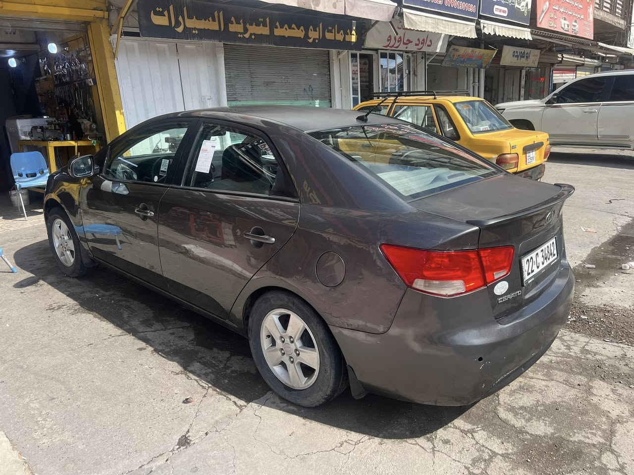 سلام عليكم سيراتو مديل 13 صبغ جاملغ وبنيد بدون دواخل ماشيه 190 خليجيه سعر 85 بيه مجال مكان بغداد ***********
