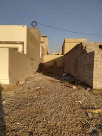 قطعت أرض 100/م زراعيه سند 25   نهايت  شقق سعيده بصف معمل زيت  07718170...