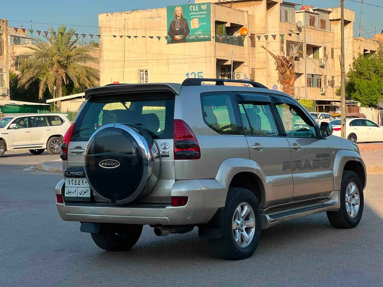 🚘 للبيع | برادو 2009 🚘
💰 سعر جداً مناسب 

✅ محرك 4 سلندر
✅ كير ومكينة وصدر نضيف جداً
✅ مكفولة من الصبغ والتبديل

🔹 المواصفات:
✨ شاشة
📷 كاميرا خلفية
🛞 فور ويل (4×4)
🛞 سبير تعليق
👨‍👩‍👧‍👦 7 راكب
❄️ تبريد 3 قطع

✅ رقم أربيل تحويل او وكاله بشرط 
📍 الموقع: بغداد زيونه 

السعر:- 134 وبي مجال بسيط 

📞 للاستفسار:
☎️ ***********
☎️ ***********
