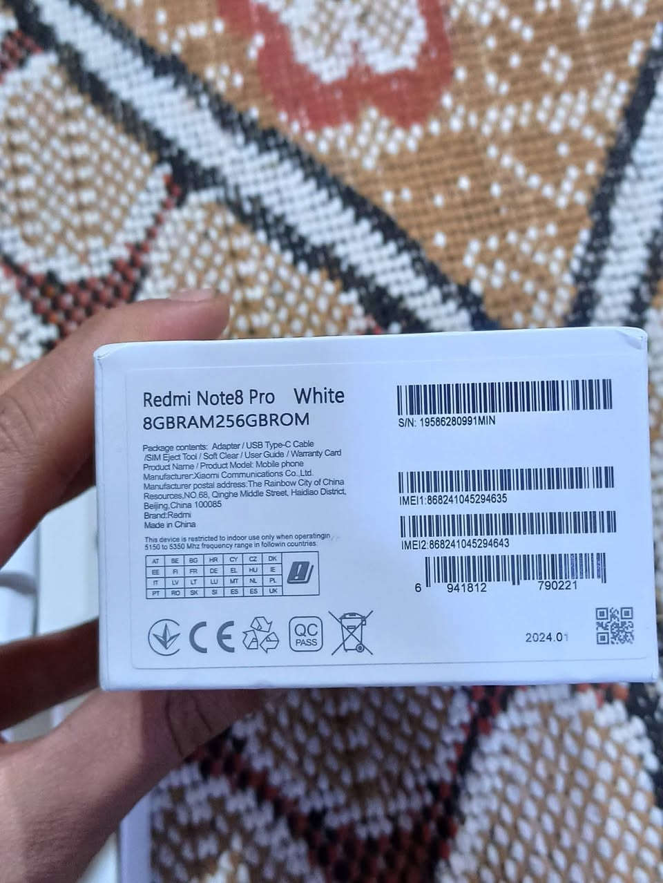 السلام عليكم الجهاز للبيع ريدمي نوت 8 برو نضيف كلش كلشي ما مبدل بي الجهاز صارلي شهر ونص من مشتري و يدعم  60 بل ببجي بدون لاك ذاكره 256 و رام 8 كاميرا واضحه و تدعم الذكاء الاصطناعي و HDRو البطاريه 5000 ملي امبير يدعم الشحن السريع + كامل ملحقات شاحنه كيبل الكرتون مالته واير حافظة الجهاز خير من لله لو ما محتاج جا ما بعته مستعجل ع بيع السعر 200 بي مجال قليل حك الجيه العنوان بصره حيانيه شارع موسئ الكاظم هذه رقمي ***********
