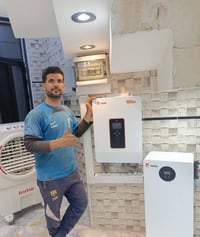 منظومة طاقة شمسية • ٨ ألواح LONGi • انفيرتر SRNE