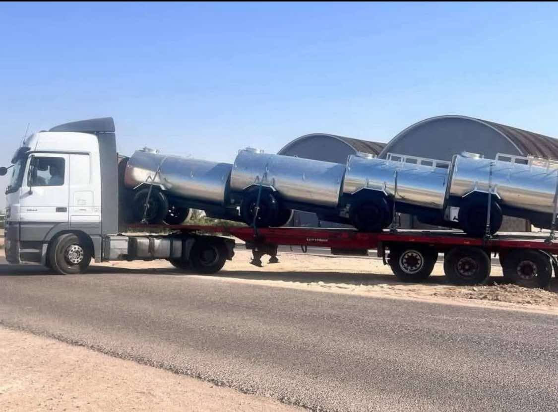 مقطورات والخزانات بكافت الحجام  والتانكيات للبيع مغلون درجه اولى دنكير تاير 22 شاصي بلادي السعه 5000 او 3500
المكان الشوملي  على الشارع العام قرب المحطه  الشوملي  الحكومي
للاتصال على الارقام ***********

 
توجد خدمات توصيل لكافه المحافظات المحافظات
