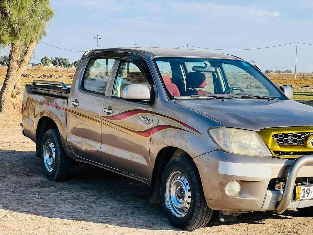 سلام عليكم بيكم هايلوكس 2007 مكفوله من ضربه وتبديل محرك كير اكس كفاله تخم تايرات سنويه مجده 30 مشروع وطني رقم كربلاء دولي شاصي 19 سعر 127 وبيه مجال *********** ***********مكان بابل الشوملي
