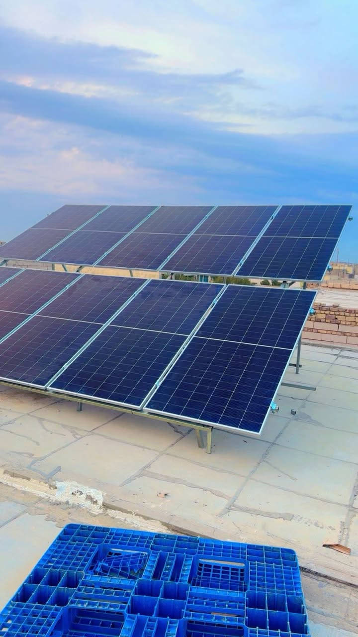 عمل وتنصيب منظومة وكيلنا في الديوانية 

باستخدام هيكل ميكانو Zam275 

الواح جينكو الاصلية بقدرة 615واط 

بطاريات هايلي العملاقة وكالة حصرية 

انفيرتر سولارماكس الغني عن التعريف الصامت 

شغل احترافي درجة اولى -عاشت الايادي-


**إذا كنت صاحب هذا الإعلان وتريد حذفه لأي سبب، رجاءا أرسل رسالة إلى الدعم الفني**