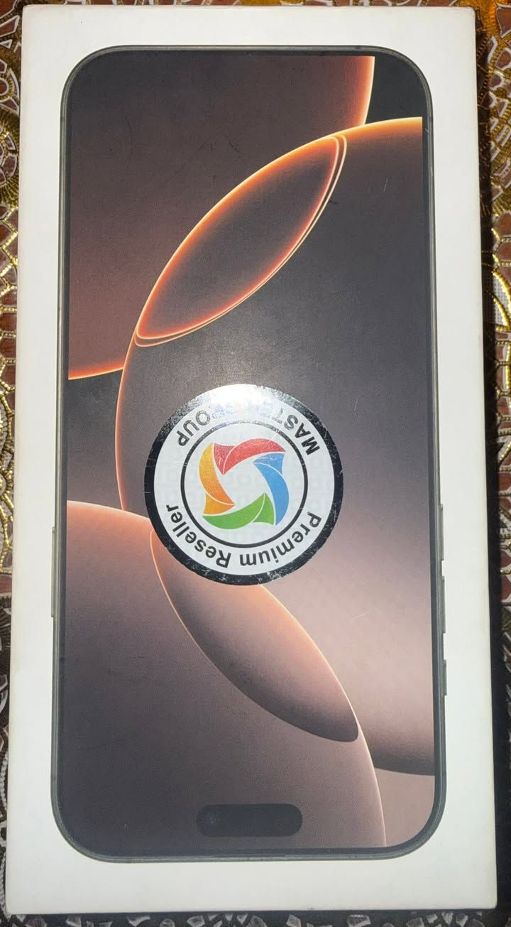 سلام عليكم......

ايفون 16برو ماكس 
ذاكرة 256 بطاريه 90 
ضمان ماستر سعرة 1250وبي مجال حك الجيه
مكاني بغداد


**إذا كنت صاحب هذا الإعلان وتريد حذفه لأي سبب، رجاءا أرسل رسالة إلى الدعم الفني**