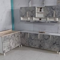 كاونتر ام دي اف • مترين • سنك مرمر
