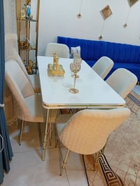 ميز طعام • ٦ كراسي • كركوك