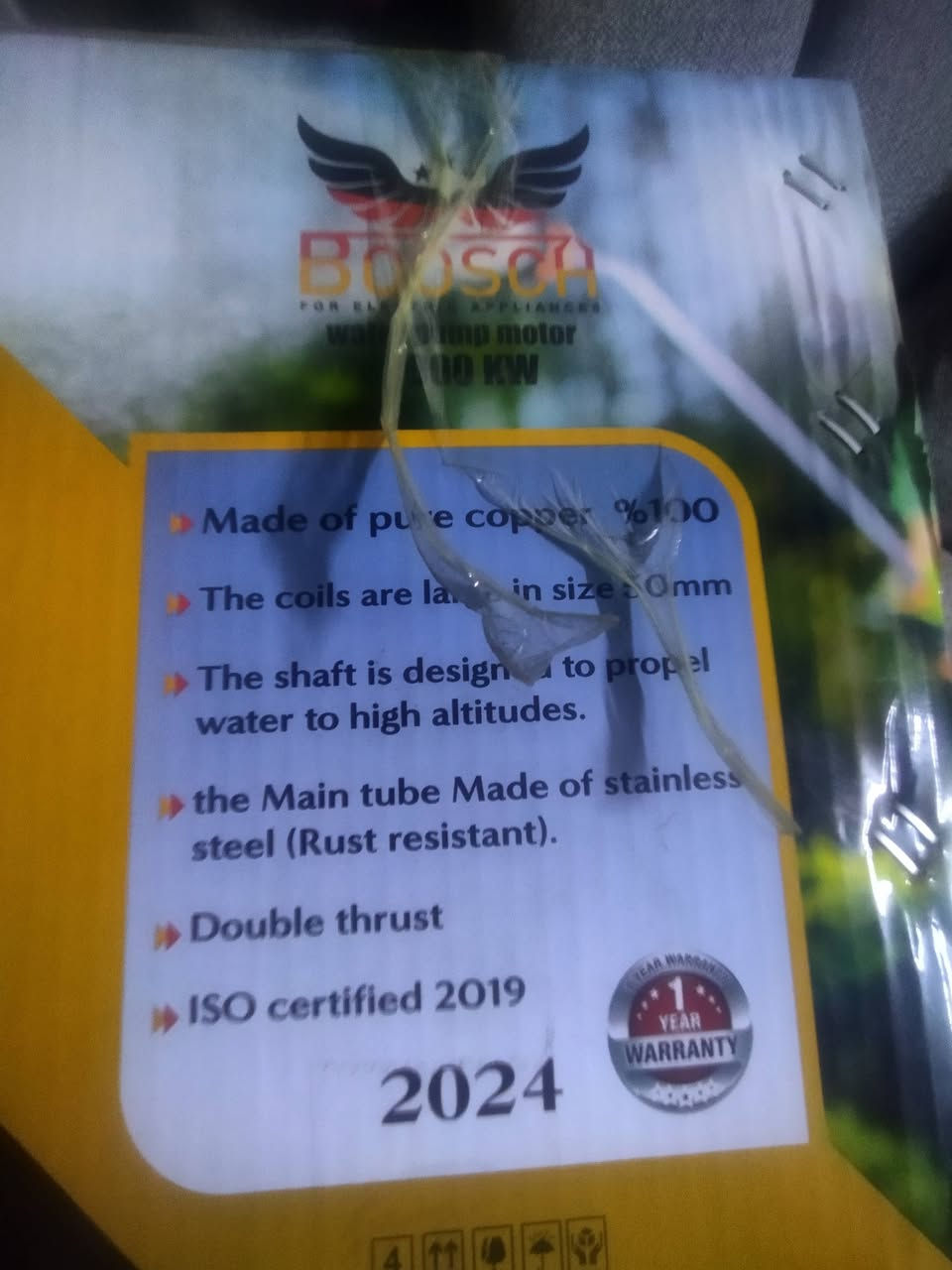 ماطور ماء جديد بالباكيت للليع 50 الف


**إذا كنت صاحب هذا الإعلان وتريد حذفه لأي سبب، رجاءا أرسل رسالة إلى الدعم الفني**