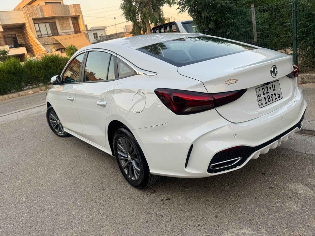 MG GT 2025
فوول مواسەفاتە
سلایدە
بەسمەیە
ئۆتۆ هۆلد و برێك بەسمە
گێر تۆماتیك و عادی و Sport
ویل کڕۆمە
لایت LED
بەگلایت LED
بێ تۆربۆی مەرغوبە
تەنها 5000 ڕۆیشتیە 
گێچ ئەلیکترۆنی
شکل نوێیە
تەنها لێدانەکی خەفیف و سادەی هەیە لە دەعامی دواوەی .
بۆ پەیوەندی :
*********** أربيل, العراق

