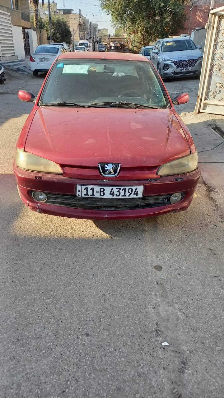 بيجو فرنسي ٣٠٦ موديل ٢٠٠٢ رقم بغداد انكليزي سنويه نافذه لغاية ٢٠٢٩ تخم تايرات جديد صدر جديد باتري جديد تبريد ثلج السيارة بسمي تحويل ثاني يوم السيارة مابيه اي قطرة خياس لون ماروني 
عنوان السياره بغداد الشعب فلكه صباح الخياط
السعر 36 وبيها مجال شي قليل 
*********** رقم هاتف صاحب السياره
