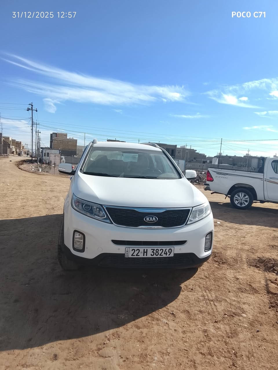 السلام عليكم سورنتو فول مواصفات سياره جديده ماشيه 160 رقم اربيل دولي من الشخط مكان قلعه سكر الناصريه سياره حلوه خير من خير تدللون  الهاتف***********7
