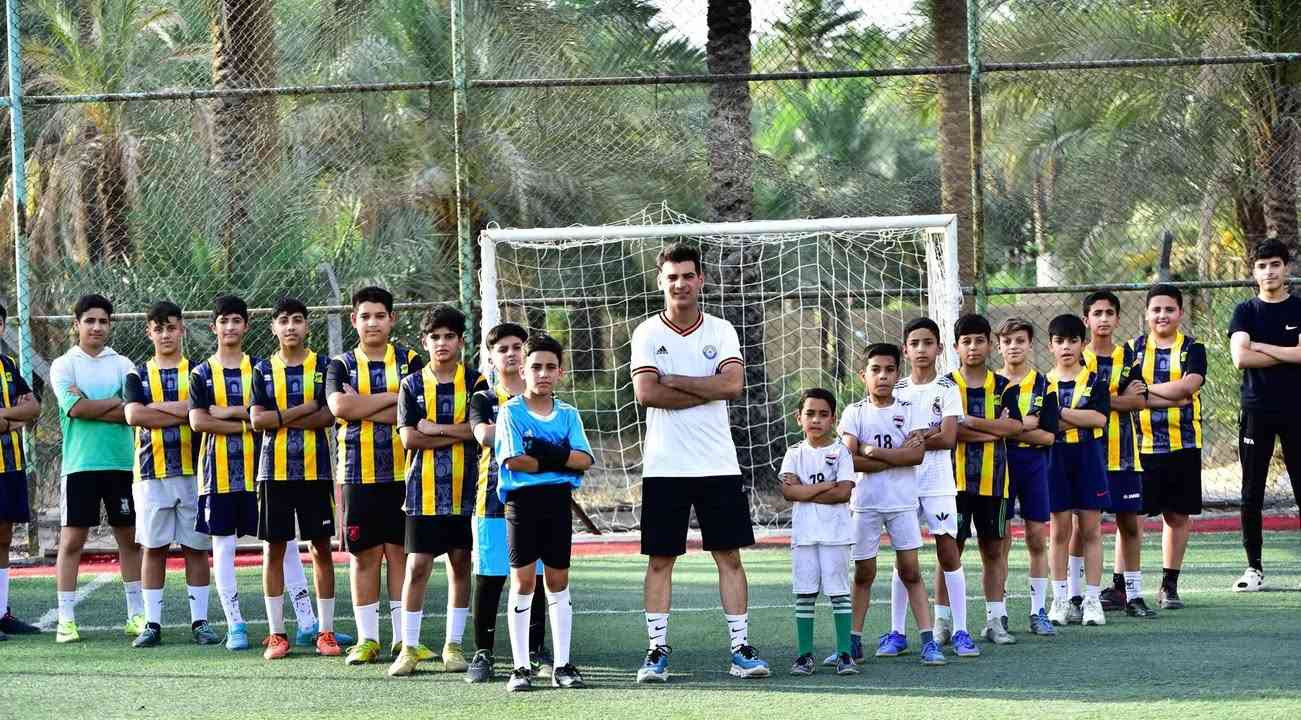 بسم رب البدايات

تعلن اكاديميه الكابتن حمودي كاصد الكرويه
لفتح باب التسجيل للاعبين التي تتراوح مواليدهم واعمارهم من(٢٠٠٩) إلى( ٢٠١٨) الاكاديميه التي تخرج منها العديد من اللاعبين المميزين والخلوقين
تدريبات مستمره ومباريات ضد اكاديميات معروفه وانديه الدوري.
حيث تحث  اكاديميتنا إلى لقائات مع قنوات رياضيه
ودعم الدافع المعنوي لدى اللاعبين
شخصيات رياضيه تزور الاكاديميه بين فتره وأخرى
جميع رياضيين المنطقه يعرفون الاجيال الواعده الذي حضرت من خلال هذه الاكاديميه والذي تخرجت من مدرسه الكابتن حمودي كاصد الكرويه التي أنجبت لاعبين مميزين ولاعبين ذو تأسيس صحيح

للتسجيل والاستفسار
يوم السبت ساعه(5:00) عصرا على ملاعب كميره النموذجيه 
 أو التواصل على الرقم(***********) كابتن حمودي كاصد
او مراسله الصفحه

عنوان الاكاديميه ملاعب كميره النموذجيه مقابل جزيره بغداد السياحيه

اهلا ومرحبا  بكم
