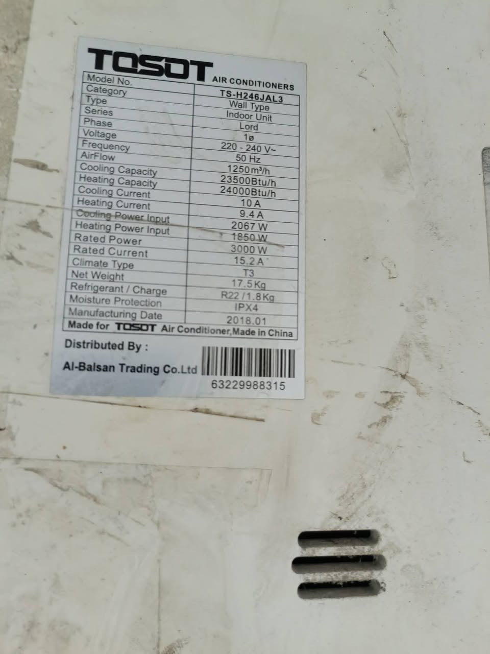 سبلت توسوت 2 طن تبريده قوي مداخل اي تصليح نظيف


**إذا كنت صاحب هذا الإعلان وتريد حذفه لأي سبب، رجاءا أرسل رسالة إلى الدعم الفني**