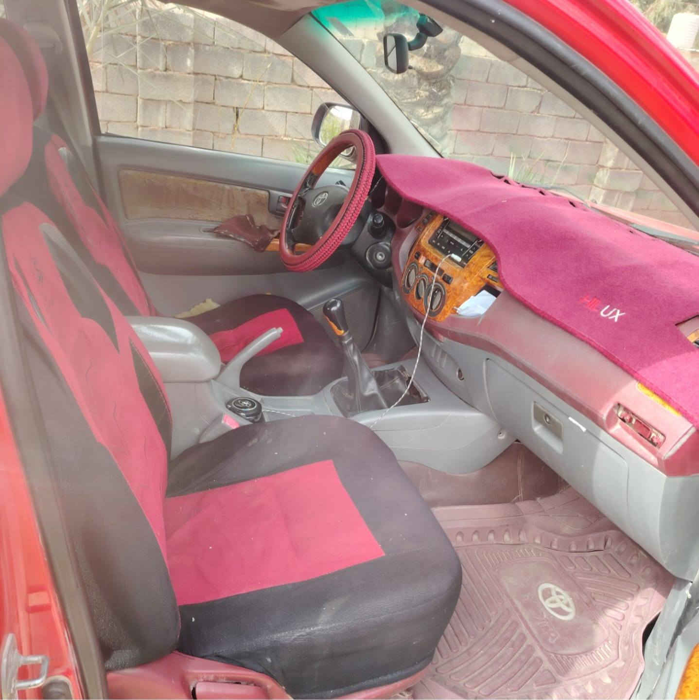 تويوتا هايلوكس 2010
محدثة 2014
السيارة جاهزة
تخم تاير
تبريد ثلج
السيارة بيها تاجية فقط من الضربة وما واصل للتكم
الشاصي مكفول
كير عادي
رقم ميسان مشروع وطني
سنوية لحد 2027
باسمي وقابل للتحويل بأي مرور
المكان: ديالى
للاستفسار: ***********
🔴 السعر 💵 علق يوصلك السعر 📮
#سيارات #العراق #Iraq_cars #بيع_وشراء_السيارات #Iraq_cars_kd
