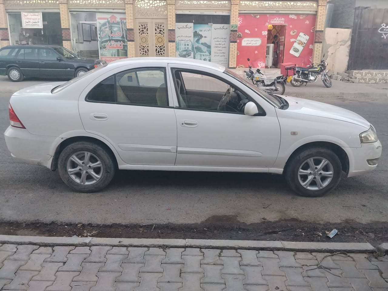 نيسان سني موديل ٢٠٠٩ رقم بغداد مشروع وطني بأسمي تخم تايرز باتري وصدر وكهربائيات ومحرك كله جديد فقط كير بي صفنه بدايه تشغيل بيها ٣قطع صبغ عنوان تكريت قادسيه *********** سعر ٧٥
