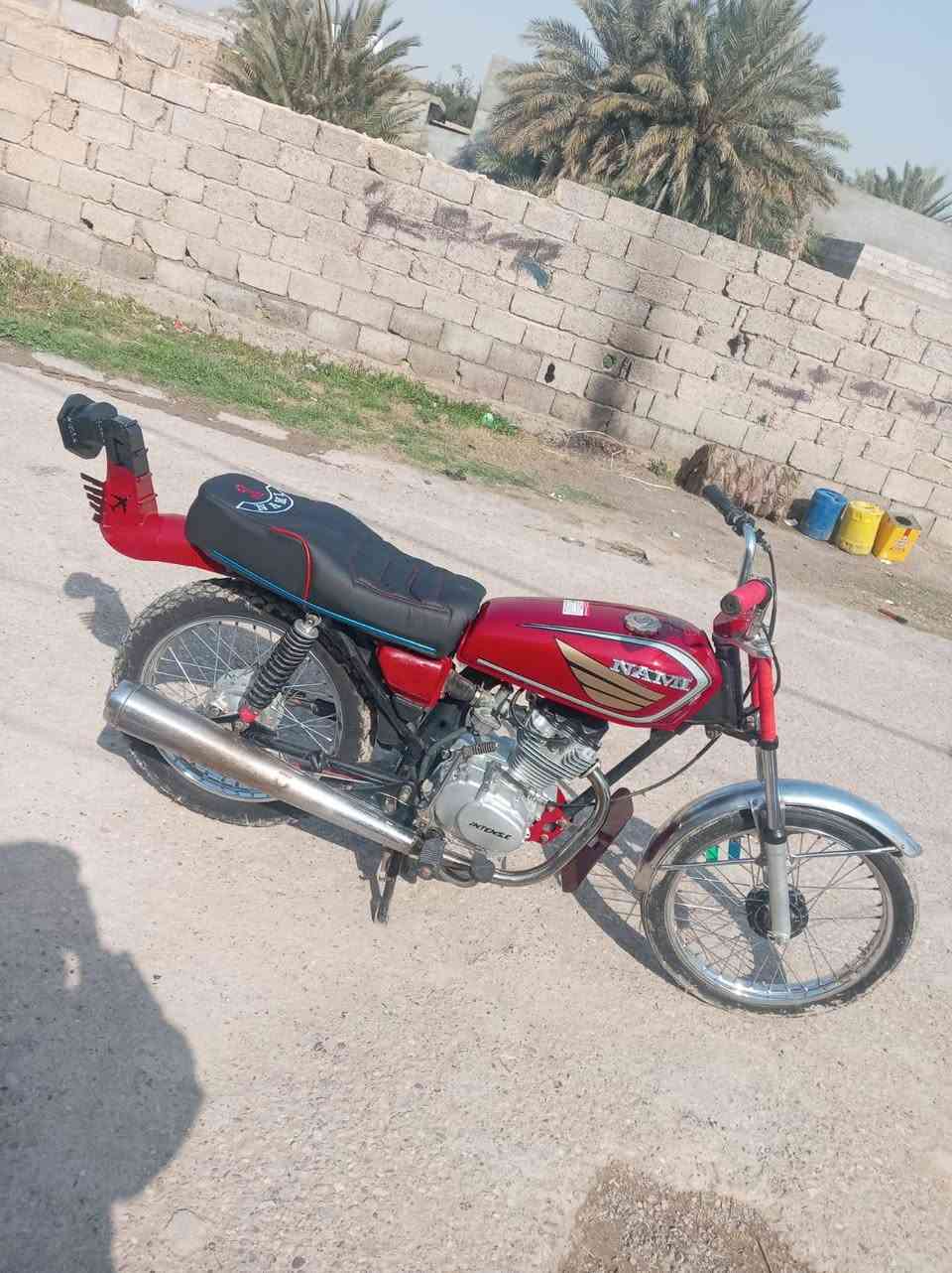 دراجه للبيع انتنس 25 شاصي نامه اصلي دراجه خير من الله مكاني ديالى خان بني سعد *********** وتساب بس سعره 550 قفل لا تعامل
