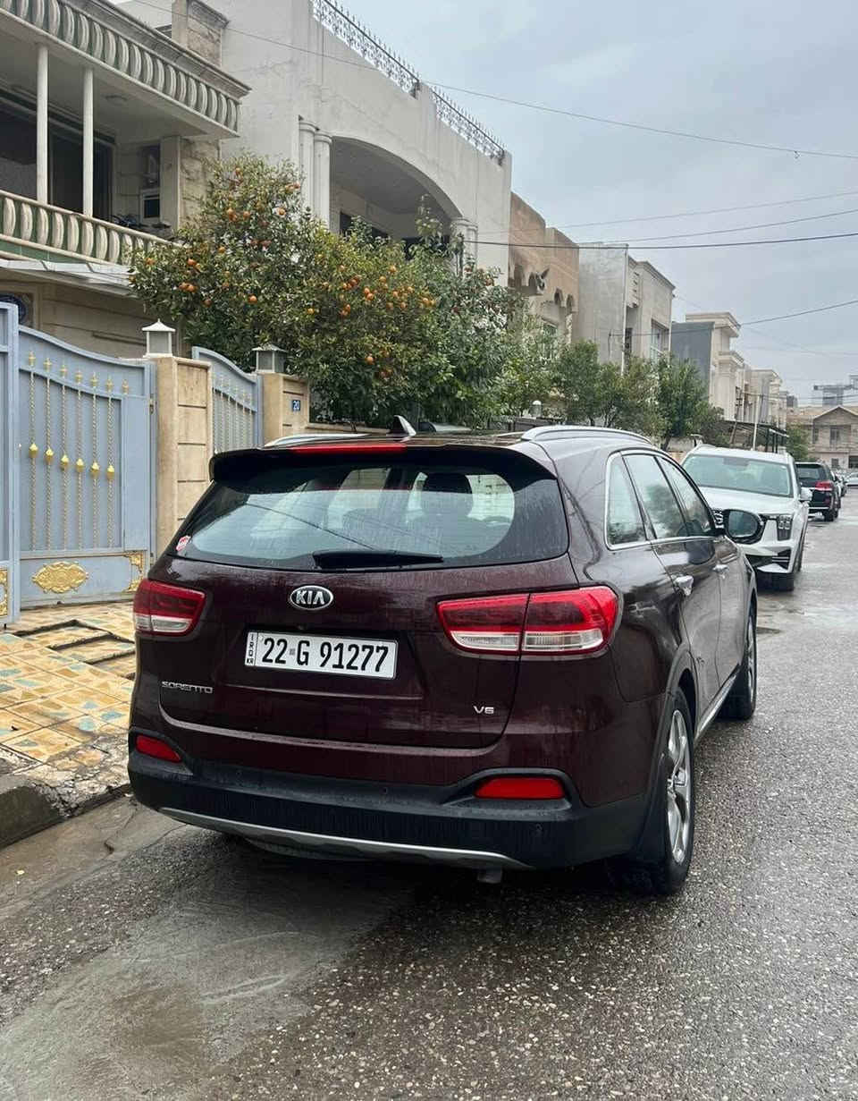 سورینتو 2016
خەلیجی 
نیو مواسەفات 
کوشین جلد
٦ پستن 
مەکینەی نەکرایتەوە t
١٠٨ هەزار کم رۆیشتیە 
سێ رێز کوشین
کوشین جلد 
لێوی بۆنیت سبوخە بێ ژۆرێ بێ ئێرباگ
*********** أربيل, العراق
