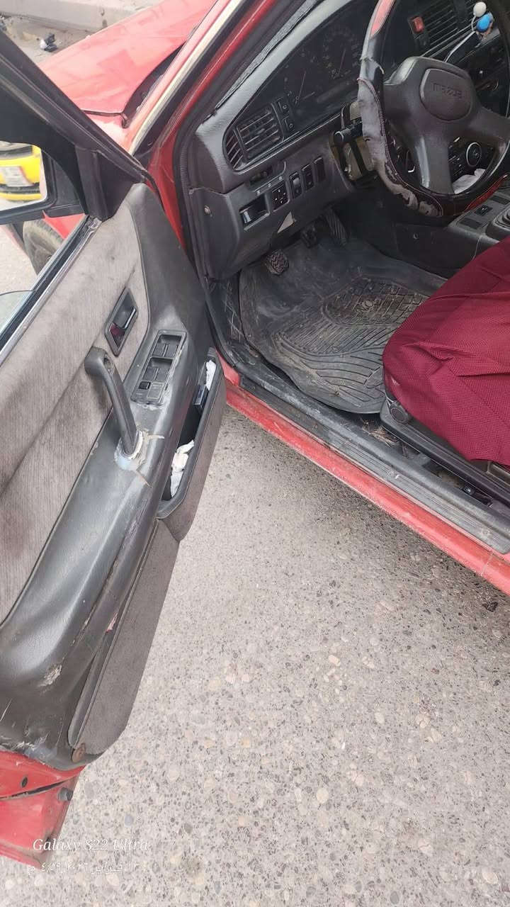 مازدا موديل 1991 رقم نينوى سنويه 2029 طخم تايرات غرامات صفر كابون بانزين بيها  جديده كير ومحرك شرط السيارة نضيفه سعرها 40  ترهم نقد وترهم قصد مقدمه 20 وبشهر ورقتين ترهم معارضه مع الاسترا فقط  مكاني موصل
*********** متواجد خاص
