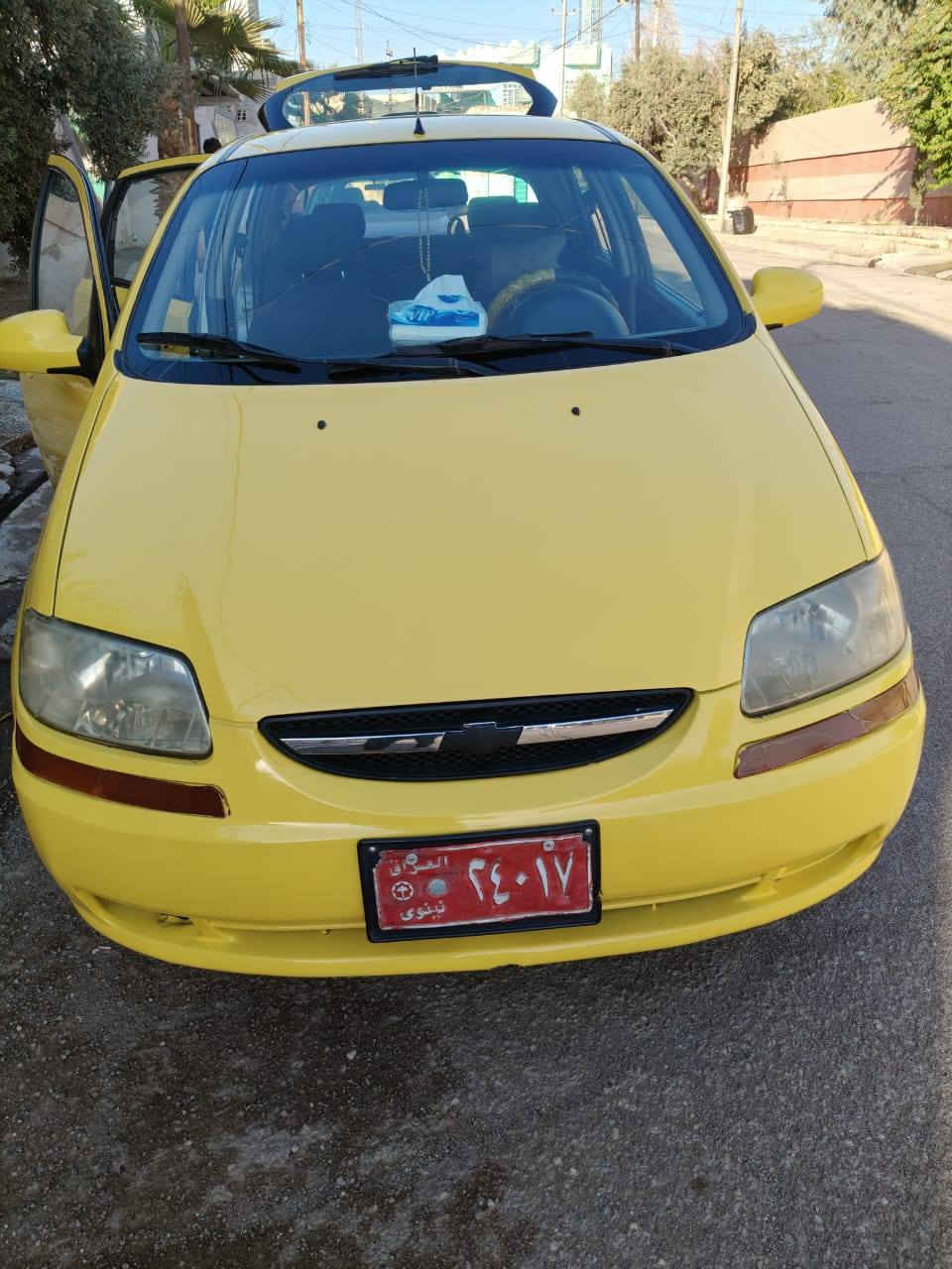 افيو موديل 2008 
رقم نينوى ✅
كابون بانزين 
هيئة صفر غرامات صفر 
كير عادي كهربايات كلها شغاله 
كير ومحرك شرط
 تبريد وتدفئه شغال سيارة نضافه فول 
السعر 45 شرط التحويل 
***********
***********
