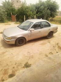 كورله موديل 92 نظيفه   صبغ الباب الخلفي شبر   ظربه خفيفه الجاملغ اليمن...