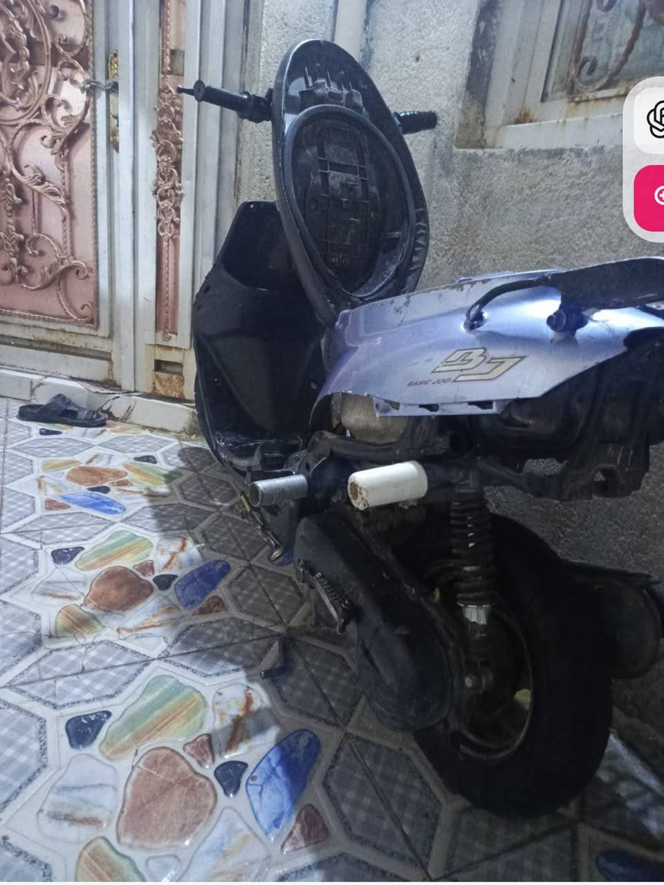 سلام عليكم اعادة نشر بسبب الوعود الكاذبه دراجة بيجي 60 للبيع خير من الله الشراي يراسلني***********
