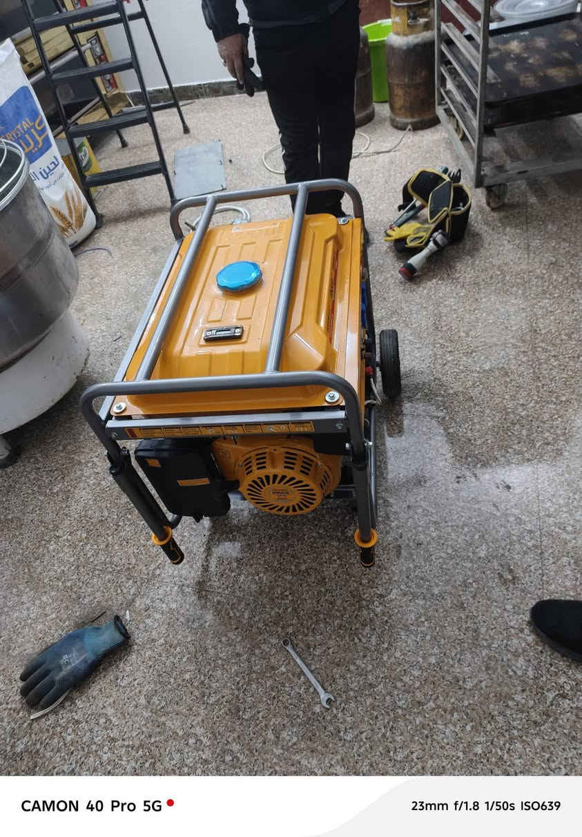 مولد للبيع بعده جديد بل كارتون ماستخدم سعره بلاش 650 وبي مجال وإني اخذته ب 750 
***********
