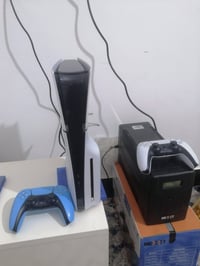 بلايستيشن ٥ • ذاكرة ١ تيرا • GTA5 و فيفا ٢٠٢٤