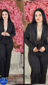 طقم نسائي • قماش باربي • مقاسات XL-3XL